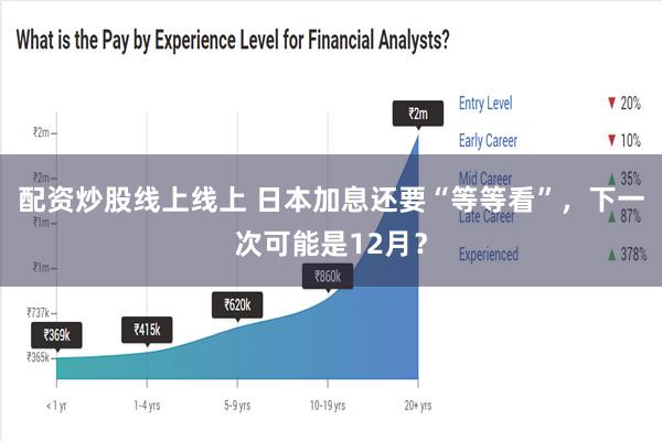 配资炒股线上线上 日本加息还要“等等看”，下一次可能是12月